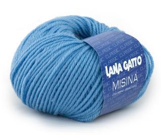 Příze Lana Gatto Misina azurově modrá (Příze Lana Gatto Misina azurově modrá)