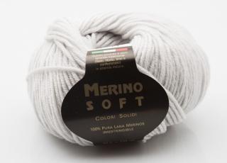 Příze Merino Soft světlá šedá (Příze Merino Soft světlá šedá)