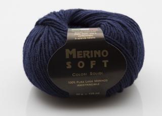Příze Merino Soft tmavá modrá (Příze Merino Soft tmavá modrá)