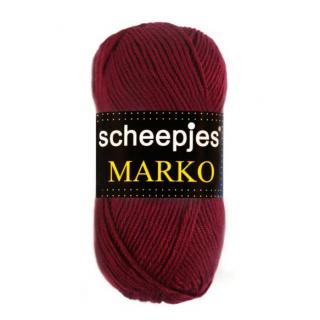 Příze Scheepjes Marko tmavá červená (Příze Scheepjes Marko tmavá červená)