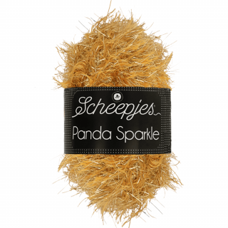 Příze Scheepjes Panda Sparkle  jantar (Příze Scheepjes Panda Sparkle jantar)