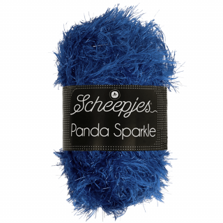 Příze Scheepjes Panda Sparkle  safírově modrá (Příze Scheepjes Panda Sparkle safírově modrá)