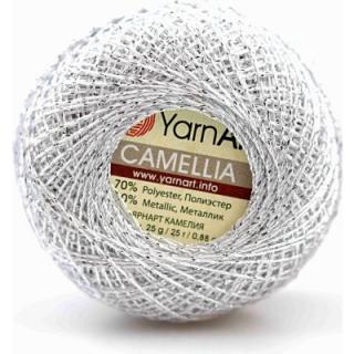 Příze Yarn Art Camellia stříbrná (Příze Yarn Art Camellia stříbrná)