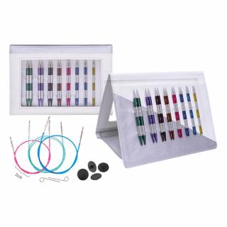 Sada výměnné kruhové jehlice KnitPro SmartStix deluxe set (Sada výměnné kruhové jehlice KnitPro SmartStix deluxe set)