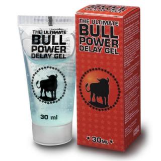 Bull Power Delay Gel 30ml - oddálení ejakulace (Bull Power Delay Gel oddaluje ejakulaci)