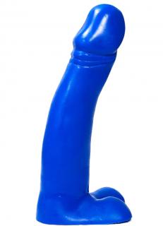 Dildo All Blue 31 cm (realistické praktické xl dildo)