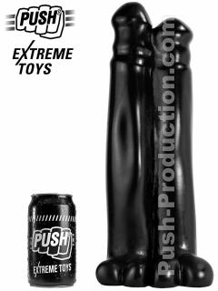 Dildo Extreme Double trouble 33,5 cm (realistické praktické dildo)