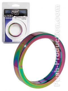 Erekční kroužek na penis ocelový Rainbow (Kroužek na penis ocelový)