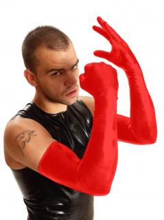 Fist rukavice dlouhé - M - červené (Fist rukavice)
