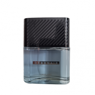 Pánská parfémovaná voda Debonair 75 ml (Odvážná a podmanivá vůně pro skutečného moderního gentlemana, který vyzařuje přirozený, hravý šarm.)