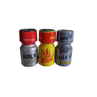 Poppers Balíček Ciao Italia (Poppers Balíček Obsahuje poppers Berlin hard, Rxxx ultra strong  a Juice Ultra Strong)