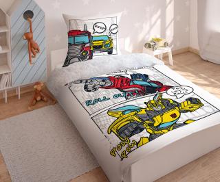 Bavlněné povlečení Transformers