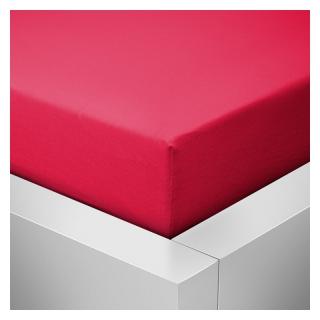 Jersey prostěradlo Top - Červená 180x200 cm ( rozměr 180x200 cm)