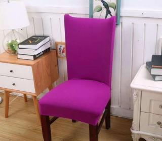 Potah na židli - fialový