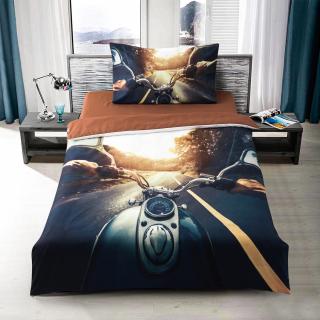 Povlečení 3D Jízda (140x200,70x90 cm)