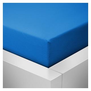 Prostěradlo jersey do postýlky - 70x140 modrá royal