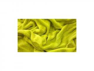 Prostěradlo mikroplyš - Žlutozelená 180x200 cm (rozměr 180x200 cm)