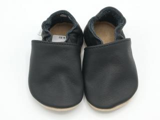 BaBice kožené barefoot capáčky BA-053 Black