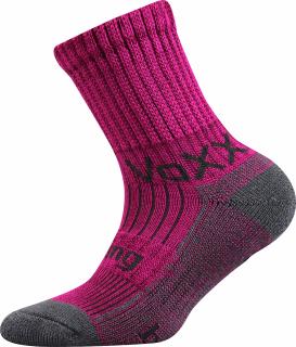 Dětské bambusové ponožky Voxx Bomberik - fuxia