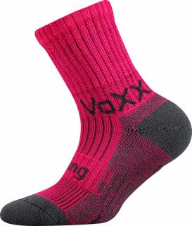 Dětské bambusové ponožky Voxx Bomberik - magenta