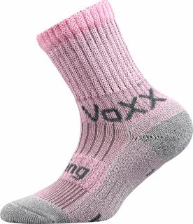 Dětské bambusové ponožky Voxx Bomberik - růžová