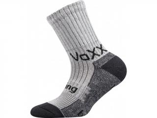 Dětské bambusové ponožky Voxx Bomberik - světle šedá