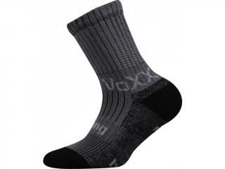 Dětské bambusové ponožky Voxx Bomberik - tmavě šedá
