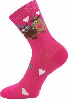Dětské ponožky Boma 057-21-43 - sovičky