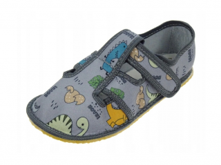 Raweks Barefoot bačkory Zuzia 11B dinosaurus