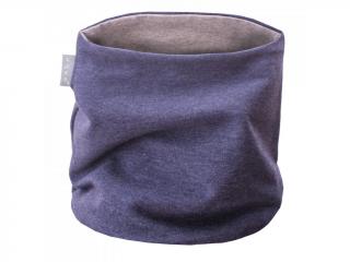 Unuo nákrčník z teplákoviny jeans