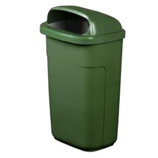 Odpadkový koš CLASSIC 50 l zelený (Venkovní odpadkový koš)