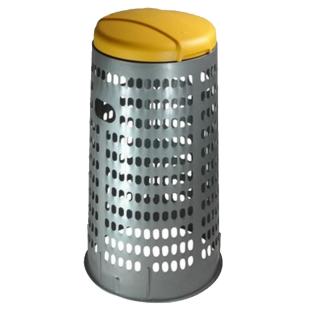 Stojan na odpadkové pytle žlutý (Stojan na odpadkové pytle 110 L žlutý)