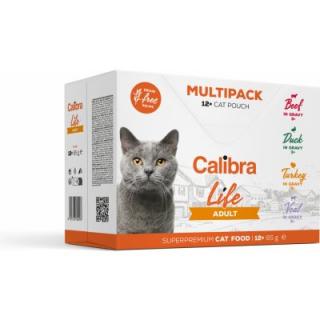 Calibra Cat Life kapsičky Adult Multipack 12x85g