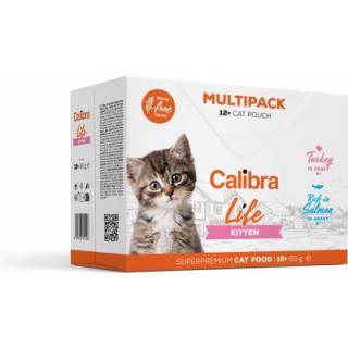 Calibra Cat Life kapsičky Kitten Multipack 12x85g