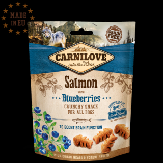 Carnilove Crunchy Salmon with Blueberries 200g