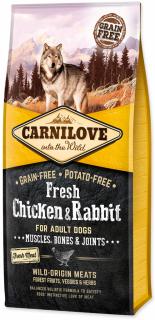 Carnilove Dog Fresh Chicken & Rabbit for Adult