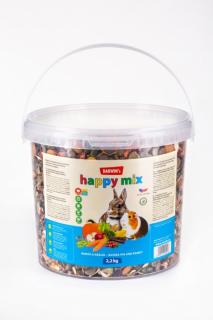 Darwin's NEW Morče, králík happy mix 2,2 kg