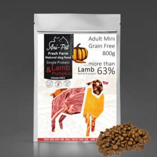 Fresh Farm GF Natural Dog Food Adult Mini - Lamb & Pumpkin 2kg