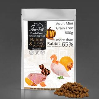 Fresh Farm GF Natural Dog Food Adult Mini - Rabbit & Turkey 2kg