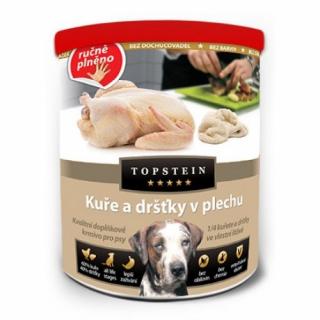 Topstein Kuře a dršťky v plechu 800g