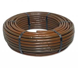 Kapková trubka 16mm / 1mm / 33cm STANDARD BROWN metráž (rozvody závlahové vody )