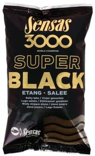 Sensas Krmení 3000 Dark Salty Etang (jezero-černé-slané) 1kg
