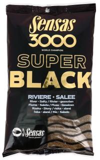 Sensas Krmení 3000 Dark Salty Riviere (řeka-černá-slaná) 1kg