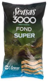 Sensas Krmení 3000 Super Fond (řeka) 1kg