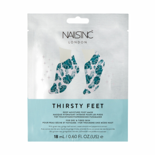 Hydratační maska na nohy INC. Thirsty Feet