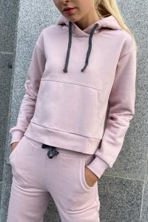 Hoodie staple pink Délka: Cropped - 54cm, Velikost: XL