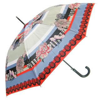 Dámský deštník šedý s astrami (U-51 Holový deštník pro ženy)