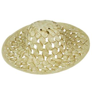 Dámský slaměný klobouk s širokými oky (Dámský letní slamák)