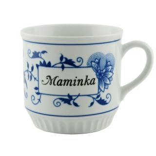 Hrnek cibulák "Maminka" 0,3 l (Porcelánový hrnek cibulák)