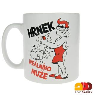 Hrnek Ideálního muže 0,3l (Porcelánový hrnek s potiskem a obrázkem)